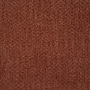 Rouge brique chenille fabric