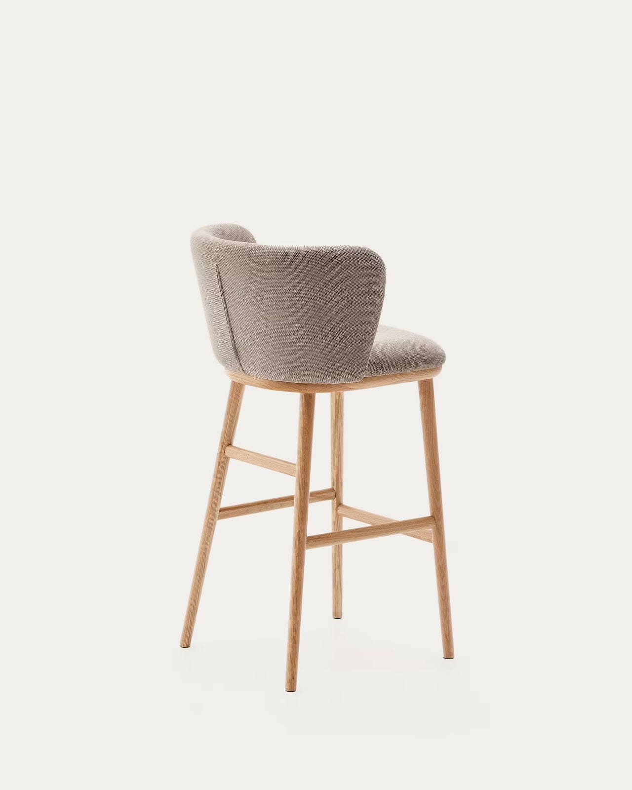 Q Wooden Bar Chair - Image 5