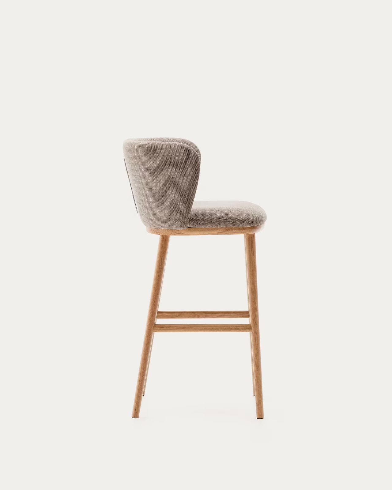 Q Wooden Bar Chair - Image 4