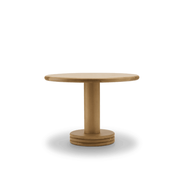 Allure Dining Table, round top , suitable as a bistro table, made with french oak by Kersetna Lebanon